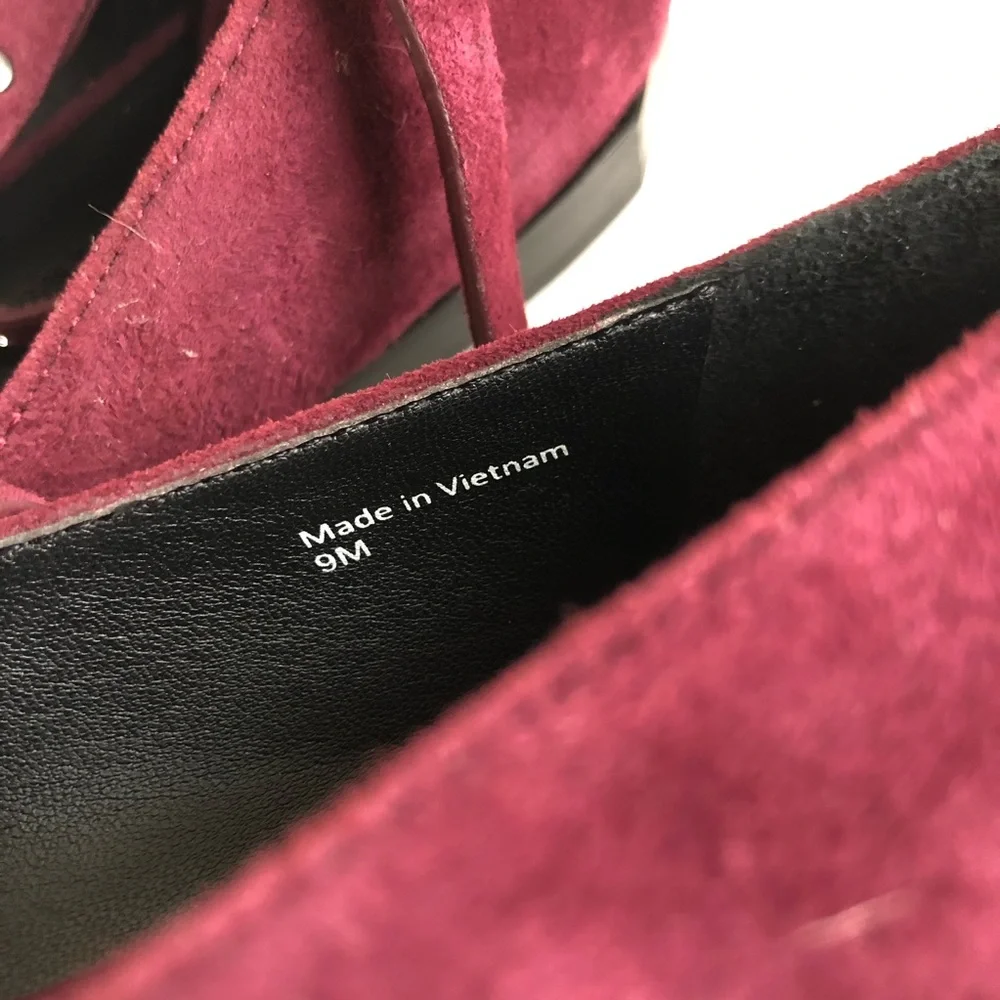 Rebecca Minkoff Faye‎ Studded Flats Ankle Strap 9